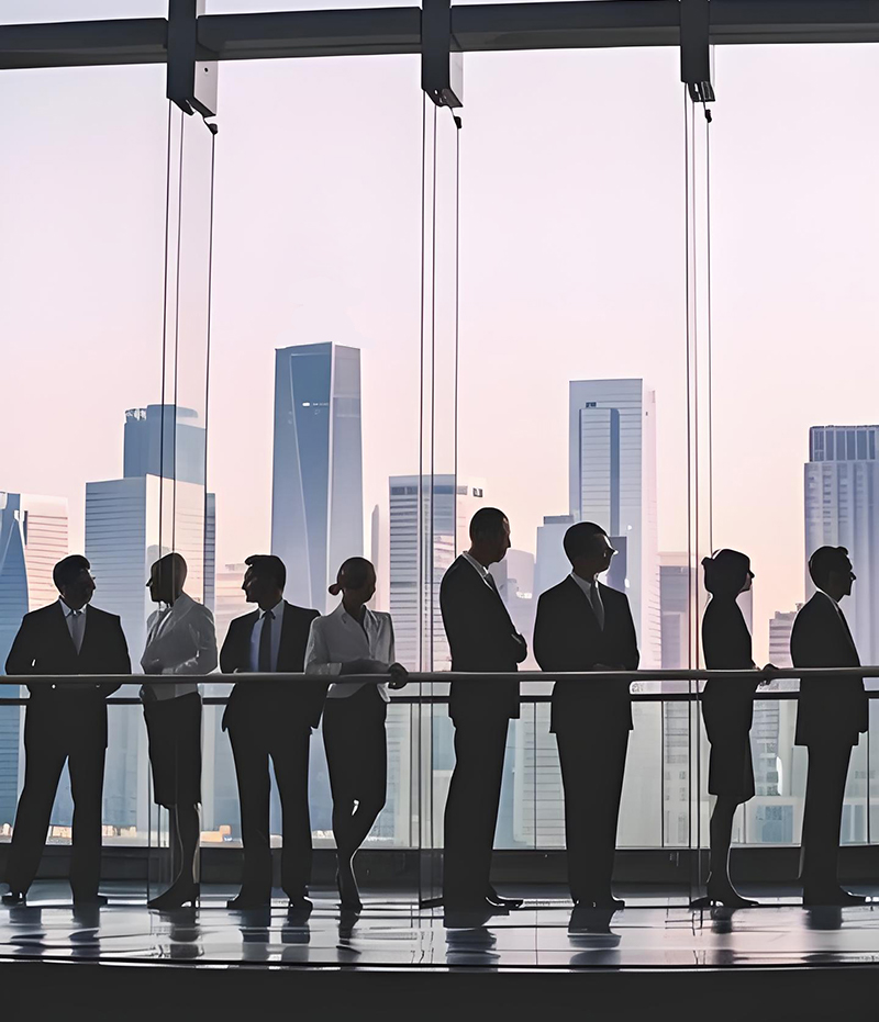 Business team collaboration